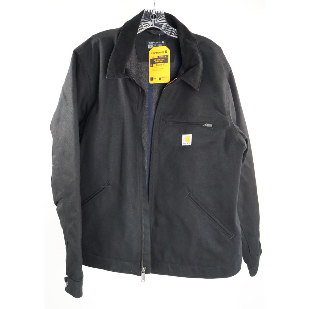 Carhartt Detroit Jacket Duck Blanket Lined Brown Men’s Size XL Relaxed NWT